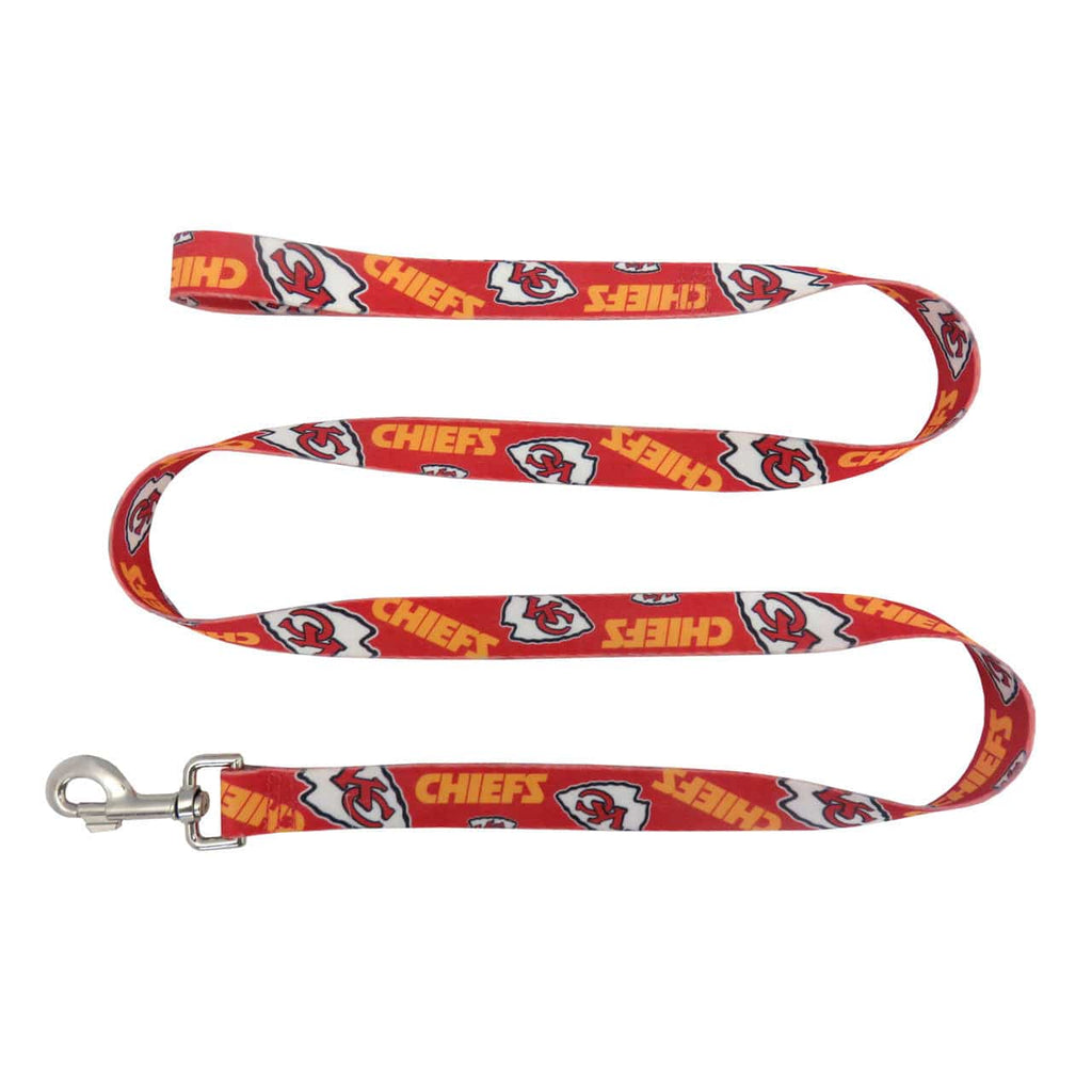 Pet Fan Gear Leash Kansas City Chiefs Pet Leash 1x60 686699841911