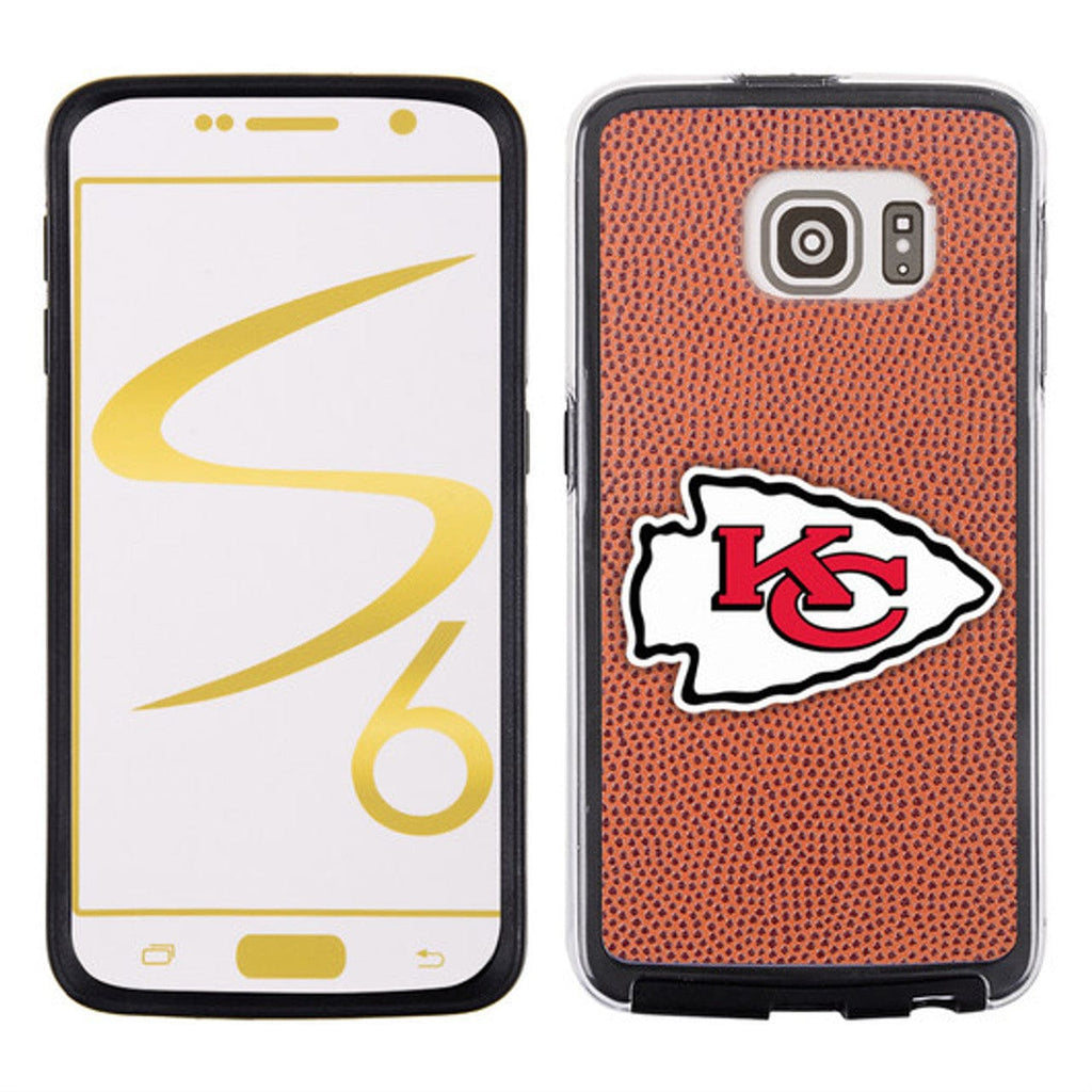 Kansas City Chiefs Kansas City Chiefs Phone Case Classic Football Pebble Grain Feel Samsung Galaxy S6 CO 637057007166