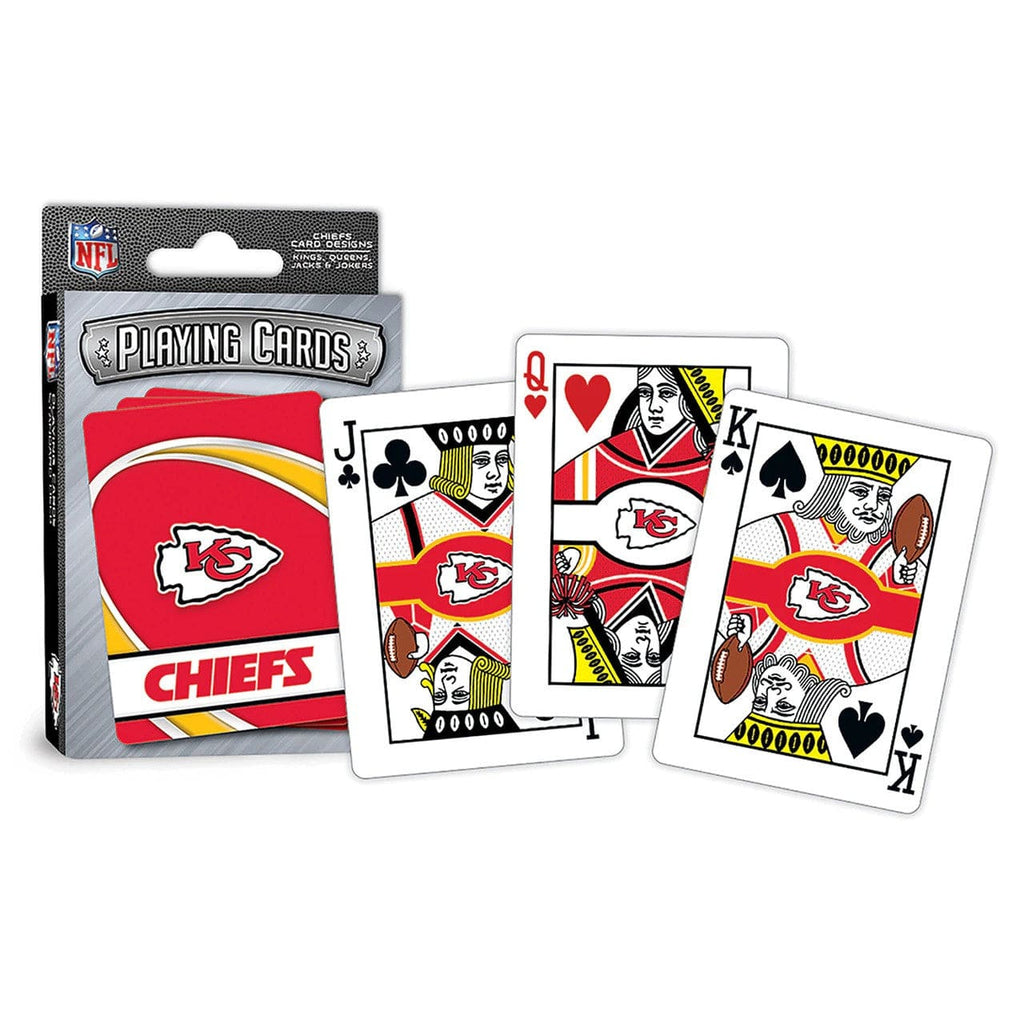 Playing Cards Kansas City Chiefs Playing Cards Logo 705988917202