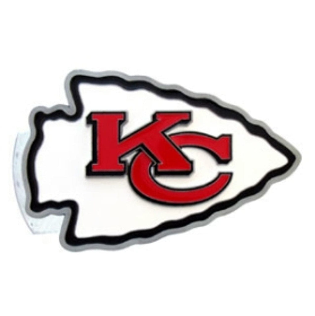 Auto Hitch Covers Kansas City Chiefs Trailer Hitch Logo Cover 754603200458