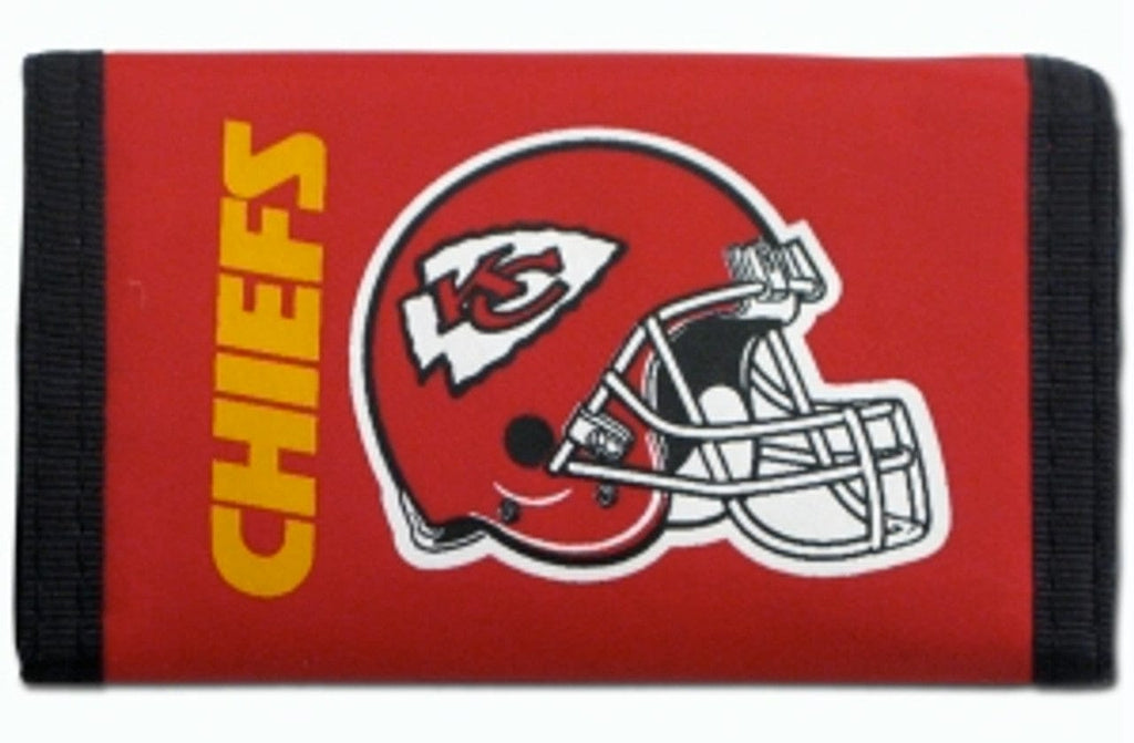 Wallet Nylon Trifold Kansas City Chiefs Wallet Nylon Trifold 024994994121