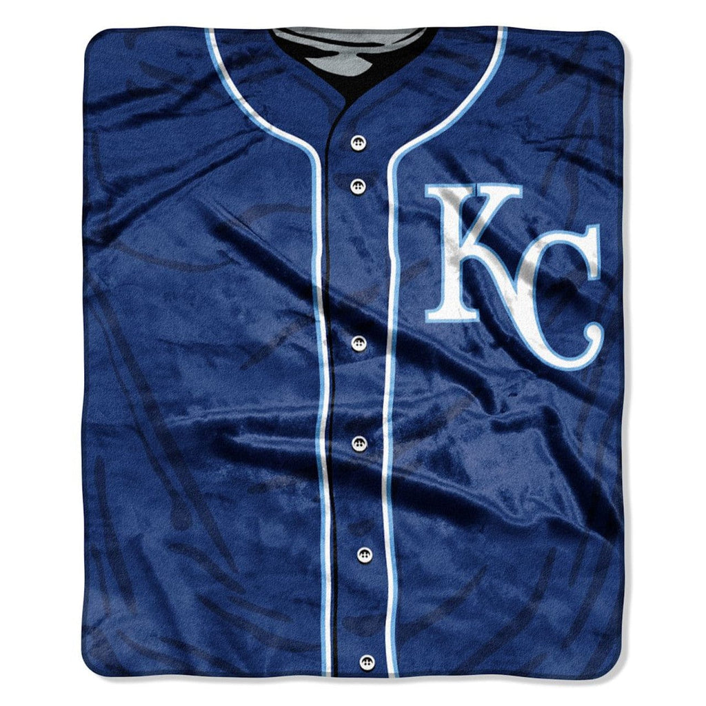 Blankets 50x60 Raschel Kansas City Royals Blanket 50x60 Raschel Jersey Design 087918200555