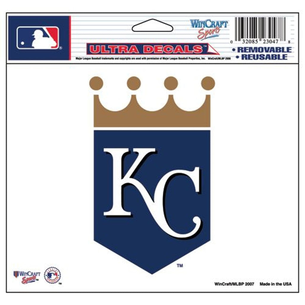 Decal 5x6 Multi Use Color Kansas City Royals Decal 5x6 Ultra Color 032085144195