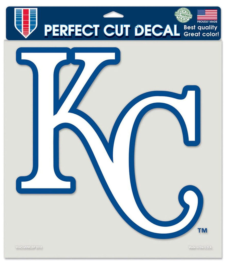 Decal 8x8 Perfect Cut Color Kansas City Royals Decal 8x8 Die Cut Color 032085799234