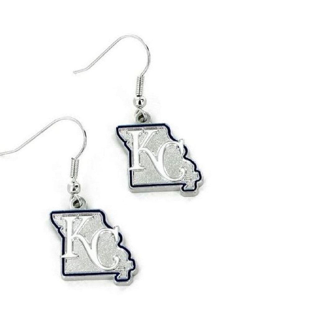 Jewelry Earrings State Kansas City Royals Earrings State Design - Special Order 763264746939