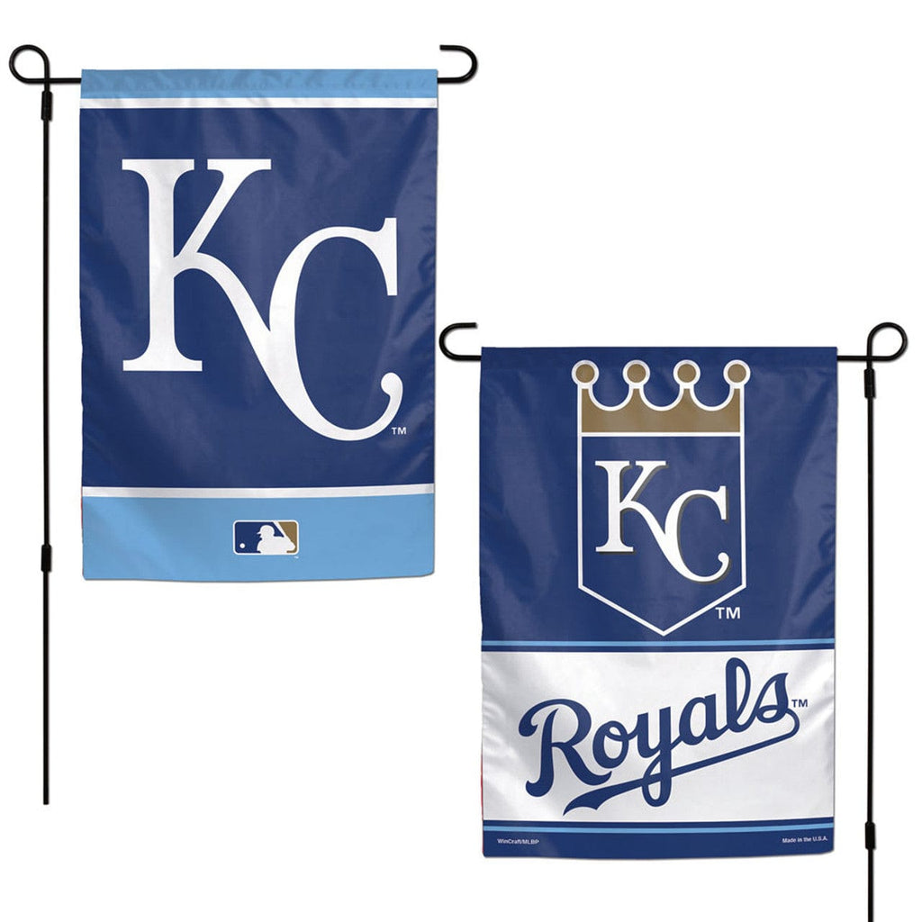 Flags 12x18 Kansas City Royals Flag 12x18 Garden Style 2 Sided 032085162588