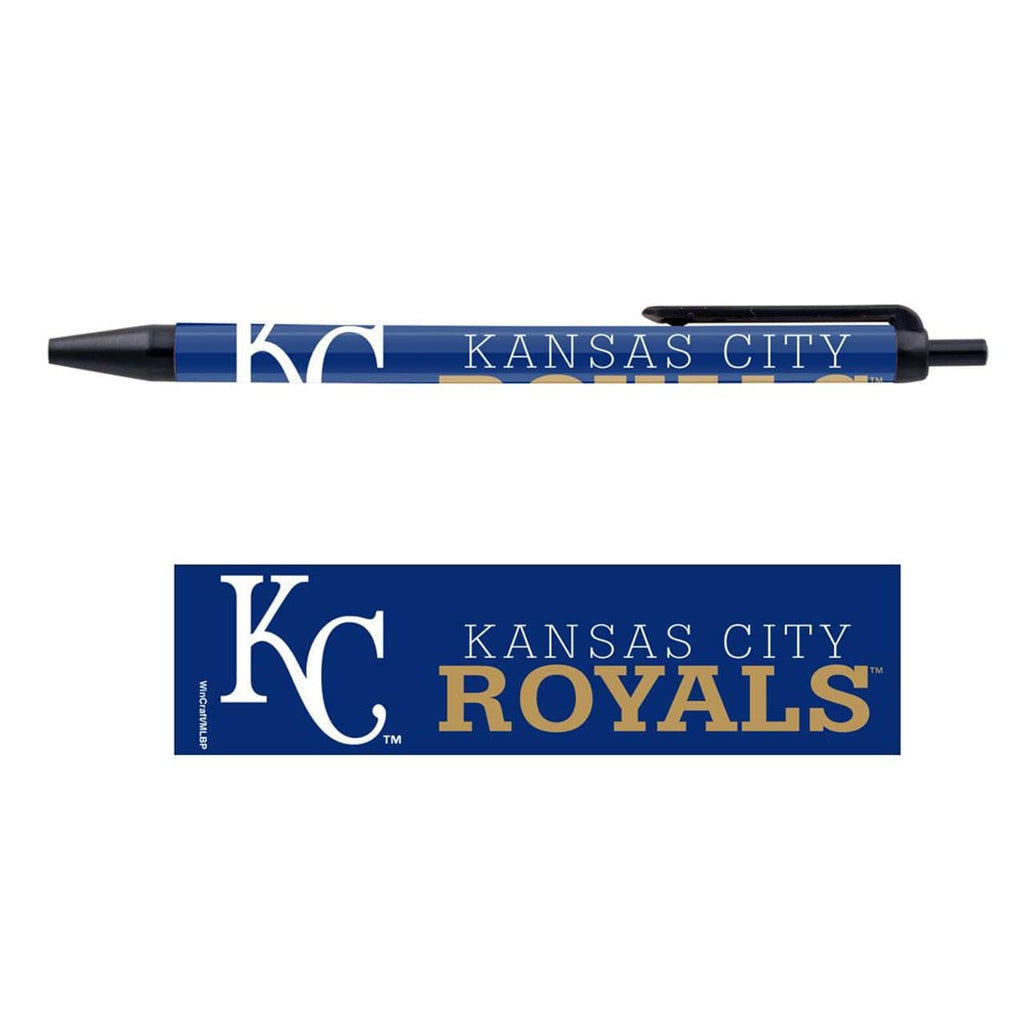 Pens Click Style 5 Pack Kansas City Royals Pens 5 Pack 032085656865