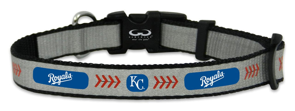 Kansas City Royals Kansas City Royals Pet Collar Reflective Baseball Size Small CO 844214059221