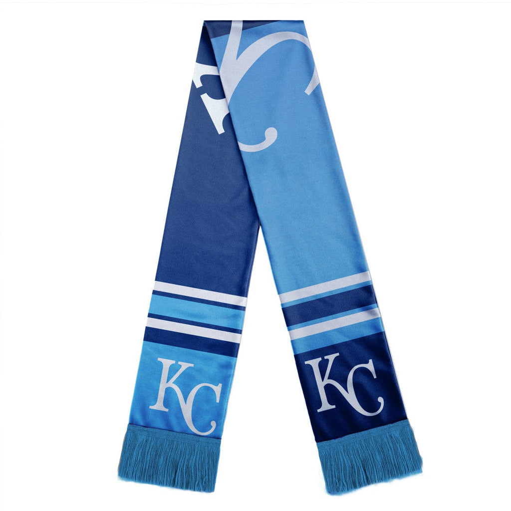 Scarf Colorblock Big Logo Style Kansas City Royals Scarf Colorblock Big Logo Design 191418968577