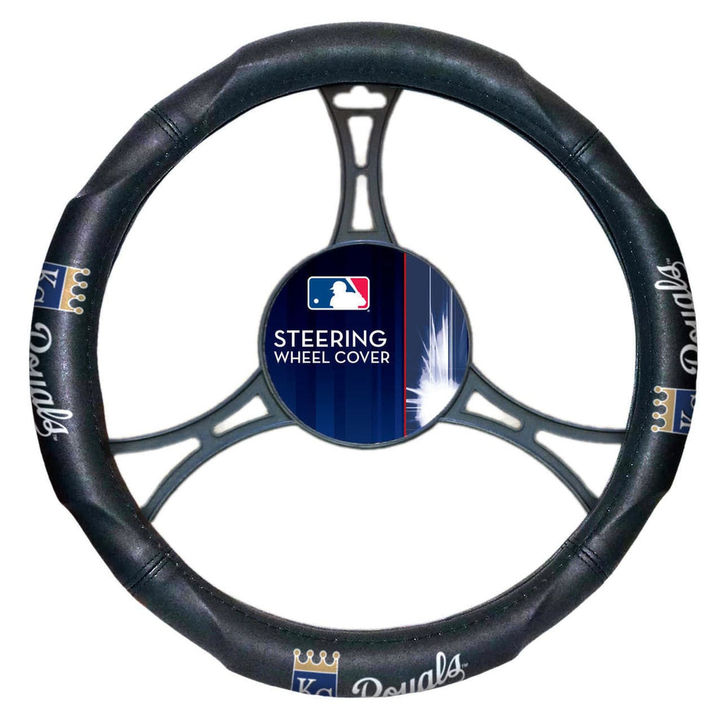 Steering Wheel Covers Mesh Kansas City Royals Steering Wheel Cover - Northwest 087198204812