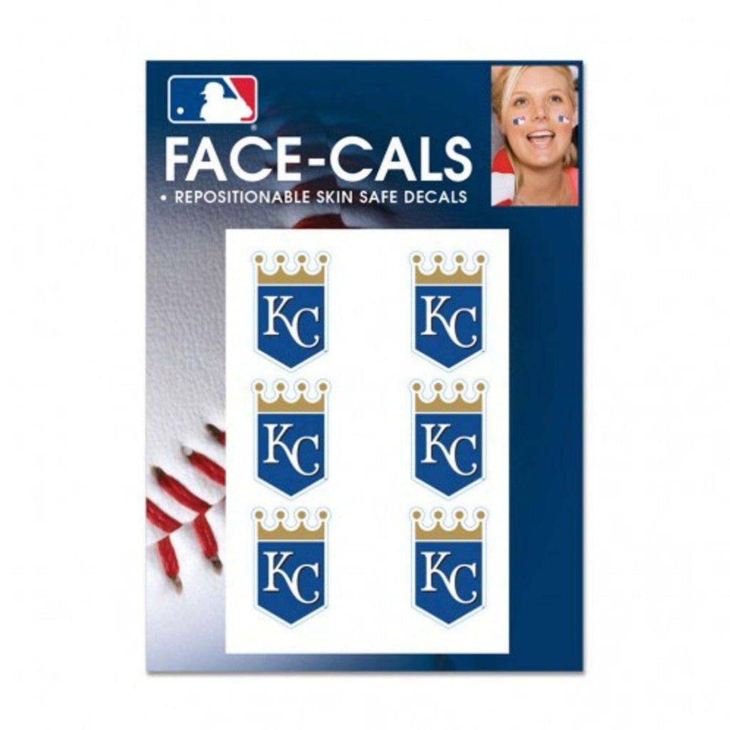 Face Cals Kansas City Royals Tattoo Face Cals 614934634707