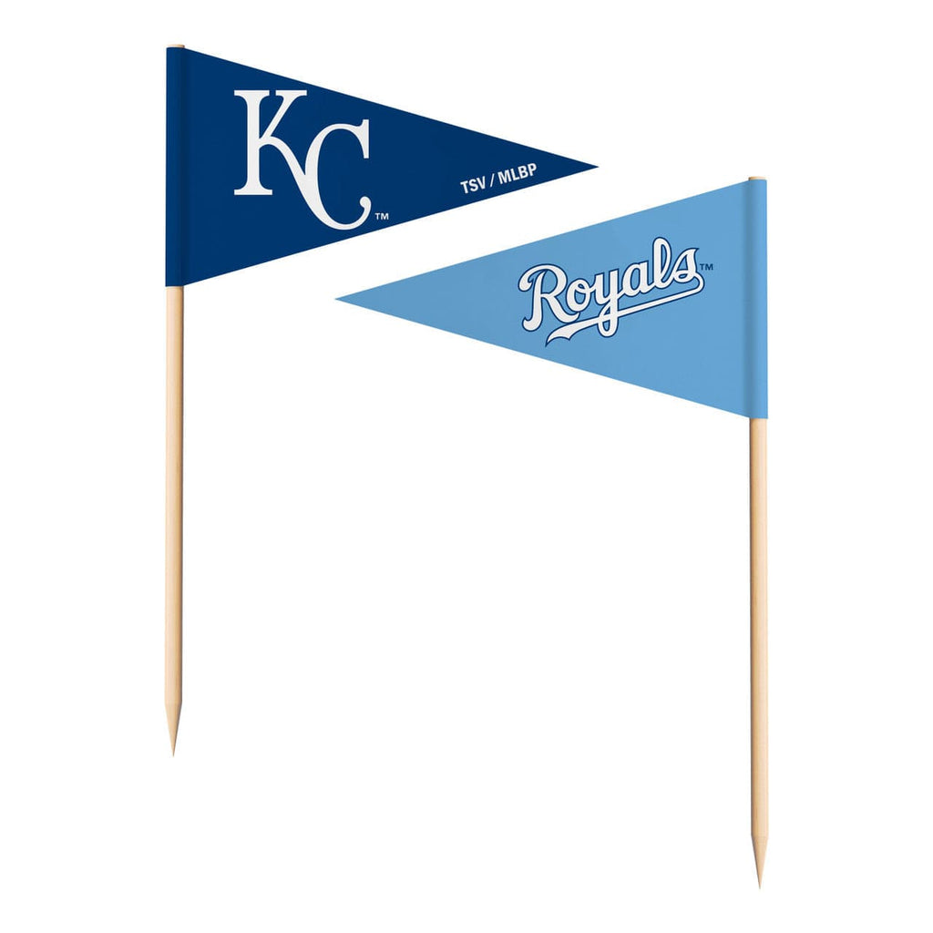 Toothpicks 36 Piece Kansas City Royals Toothpick Flags 771831385122