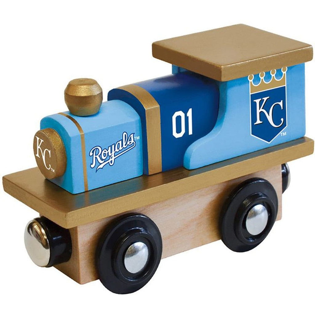 Wooden Toy Train Kansas City Royals Wooden Toy Train 705988415821