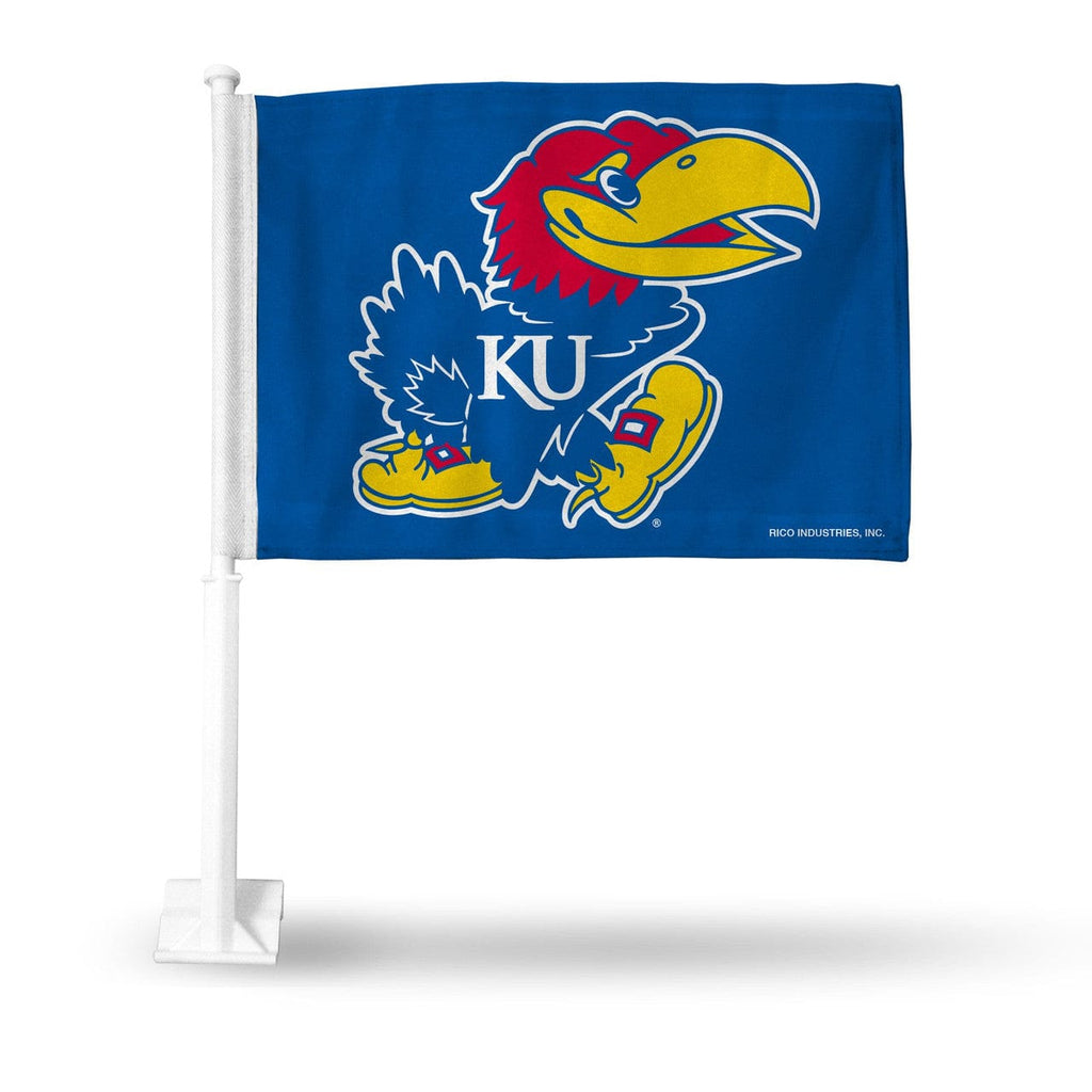 Car Flags Kansas Jayhawks Flag Car 094746992262