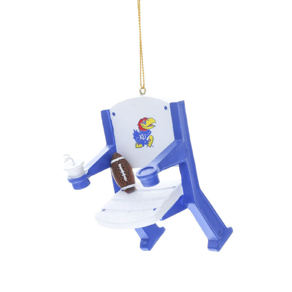 Holidays Kansas Jayhawks Ornament Stadium Chair Design 808412170171