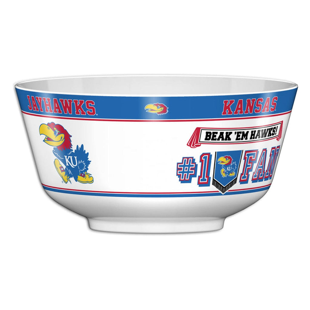 Kansas Jayhawks Kansas Jayhawks Party Bowl All JV CO 023245554299