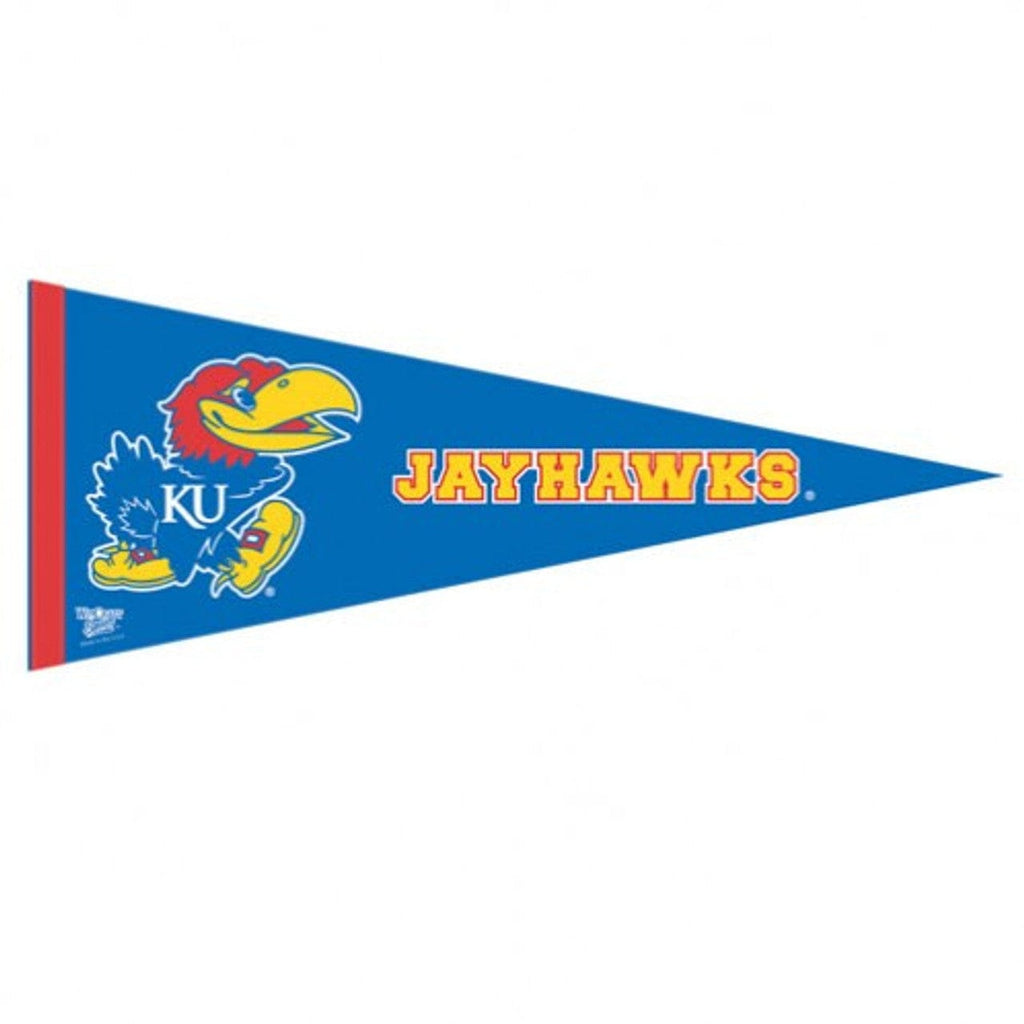 Pennant 12x30 Premium Kansas Jayhawks Pennant 12x30 Premium Style 032085587046