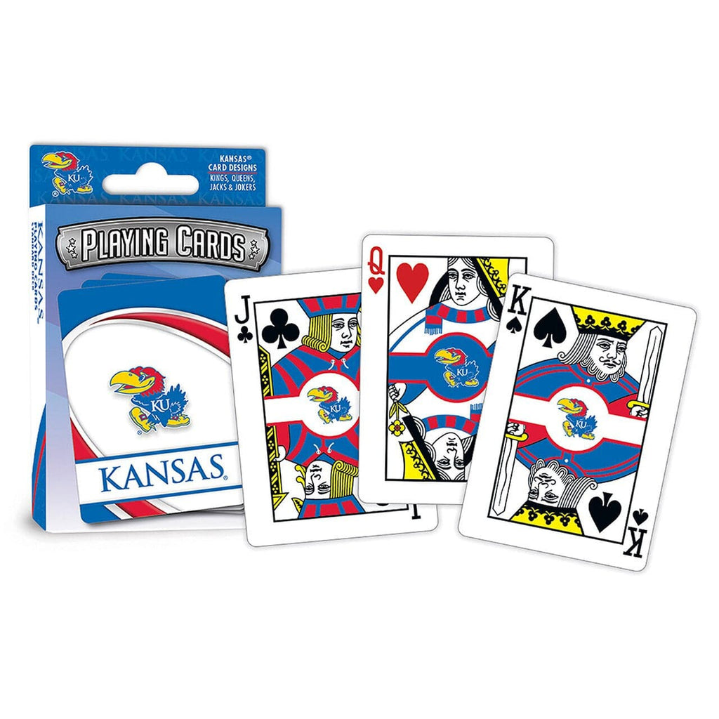 Playing Cards Kansas Jayhawks Playing Cards Logo 705988917684