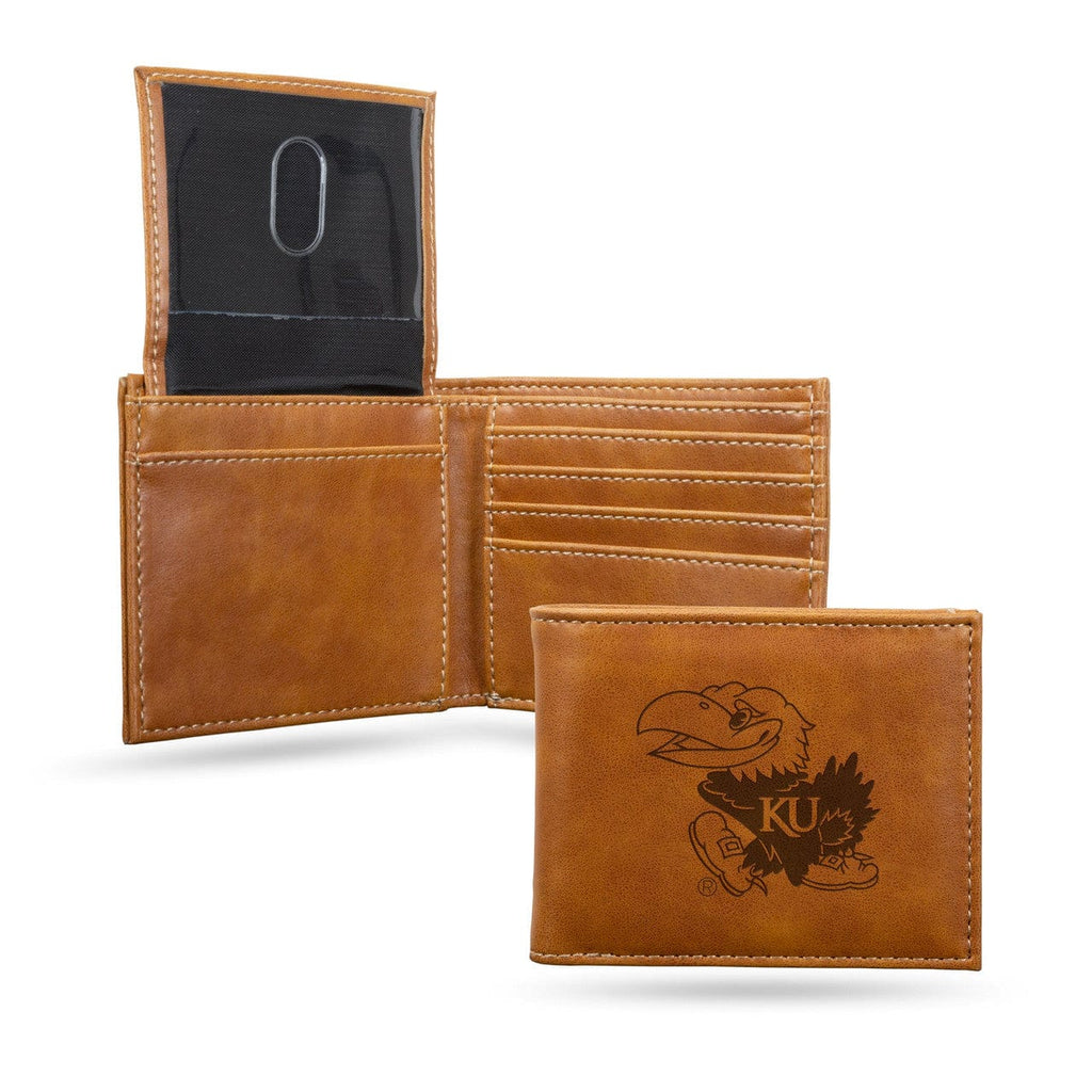 Wallets Kansas Jayhawks Wallet Billfold Laser Engraved 767345878090