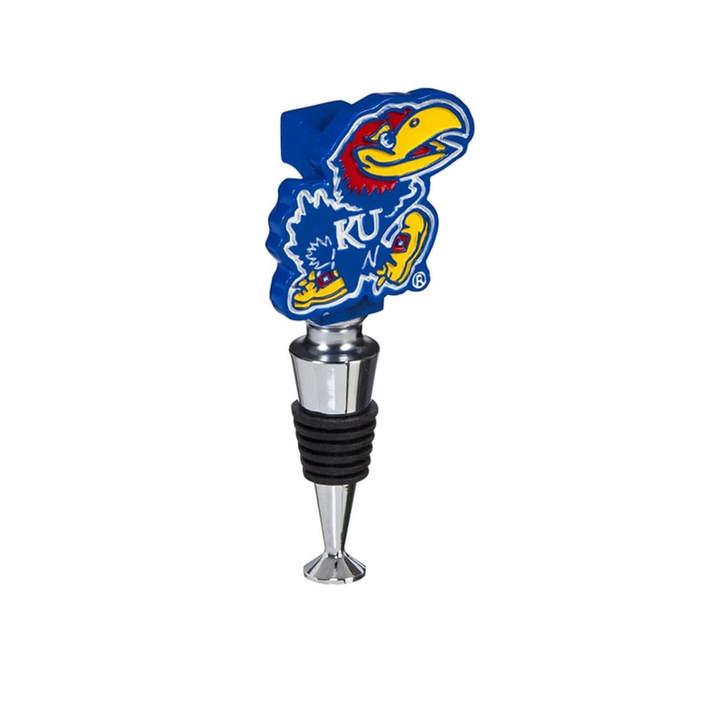 Wine Accessories Kansas Jayhawks Wine Bottle Stopper Logo - Special Order 808412825453