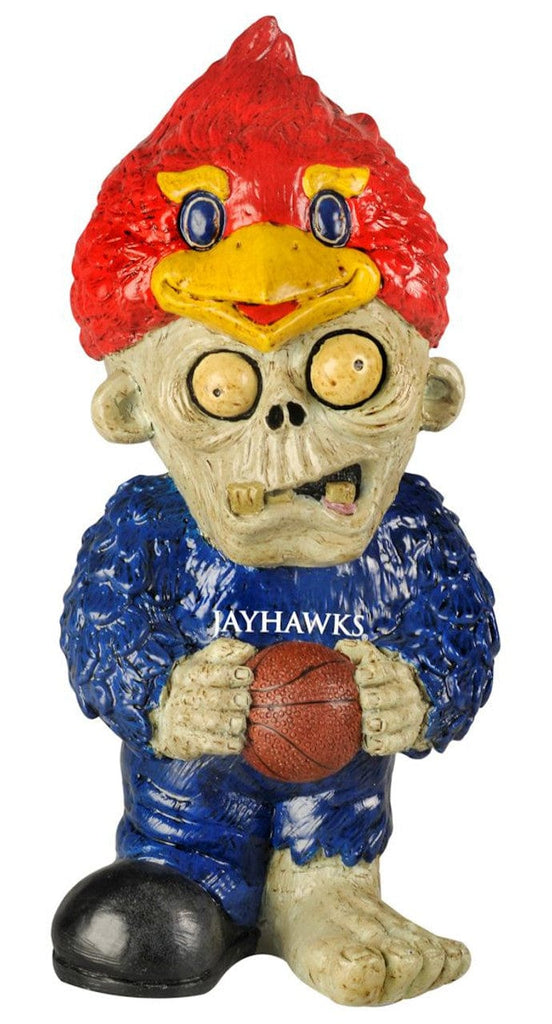 Kansas Jayhawks Kansas Jayhawks Zombie Figurine - Thematic w/Football CO 887849313481