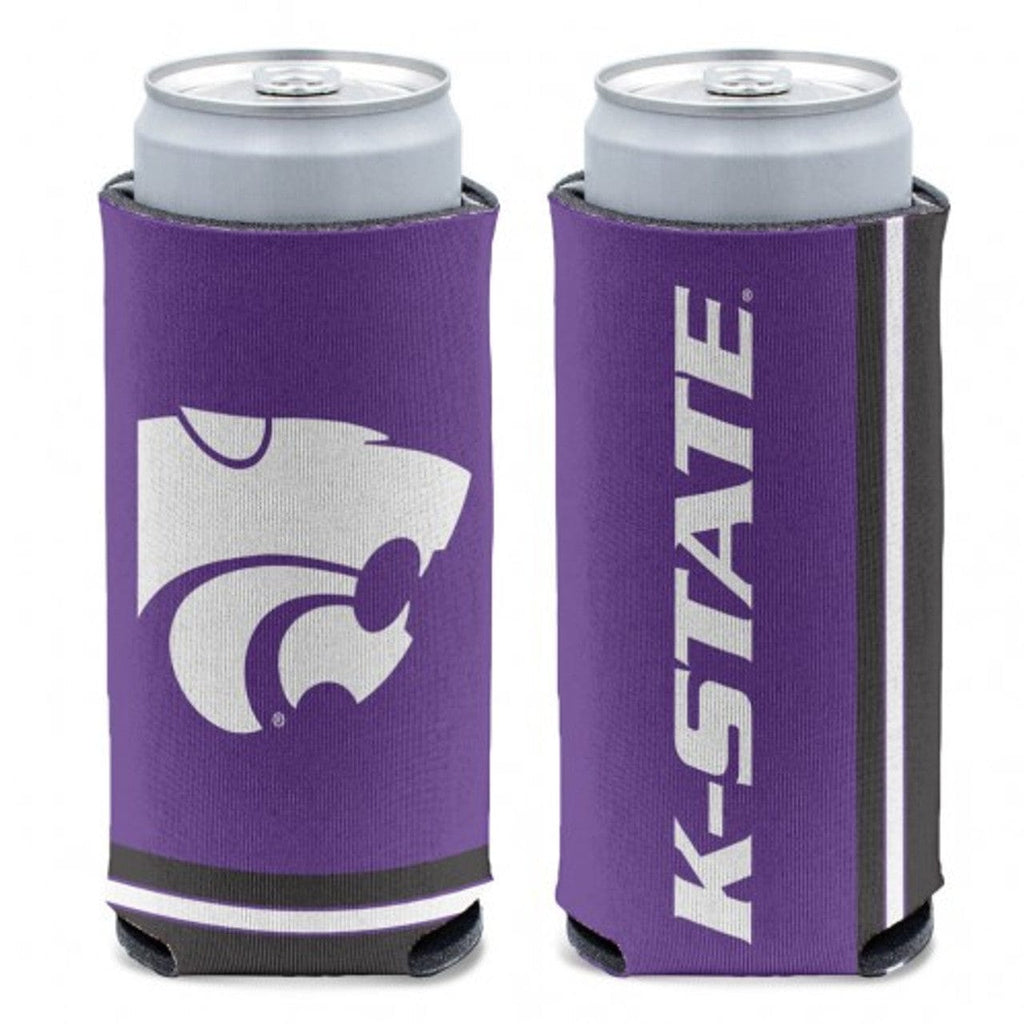 Slim Can Coolers Kansas State Wildcats Can Cooler Slim Can Design 194166081208