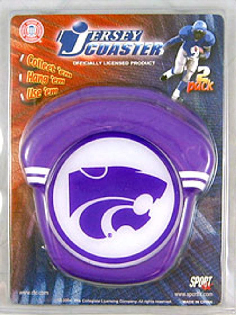 Kansas State Wildcats Kansas State Wildcats Coaster Set Jersey Style CO 626551720091