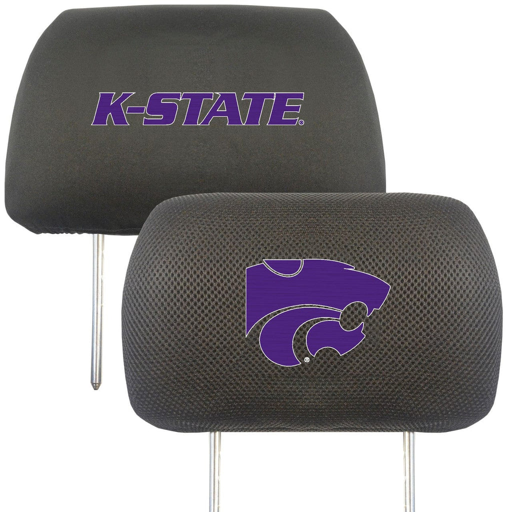 Auto Headrest Covers Kansas State Wildcats Headrest Covers FanMats 842281150476