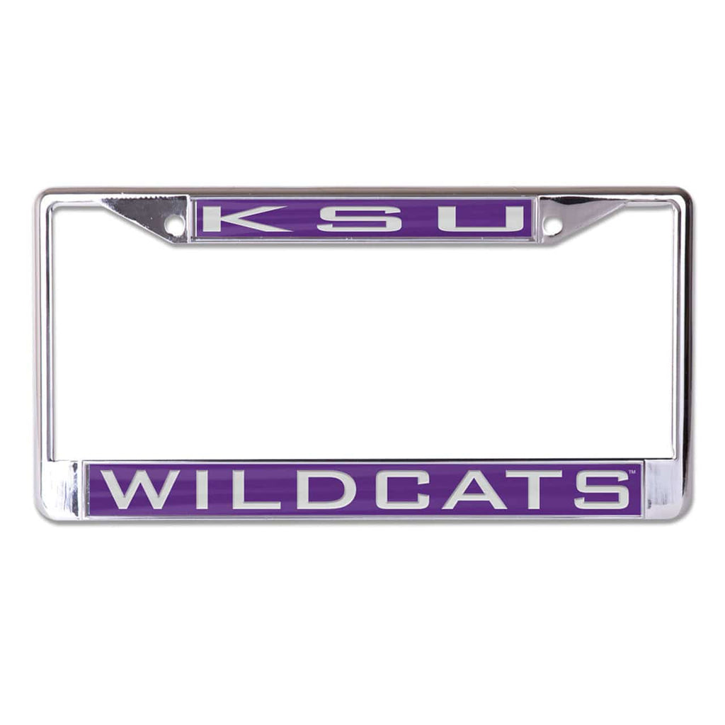 License Frame Inlaid Kansas State Wildcats License Plate Frame - Inlaid - Special Order 606524350159