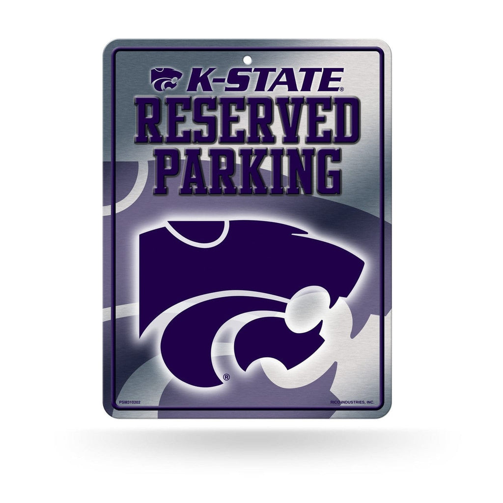 Sign Metal Parking Kansas State Wildcats Sign Metal Parking 1140724414