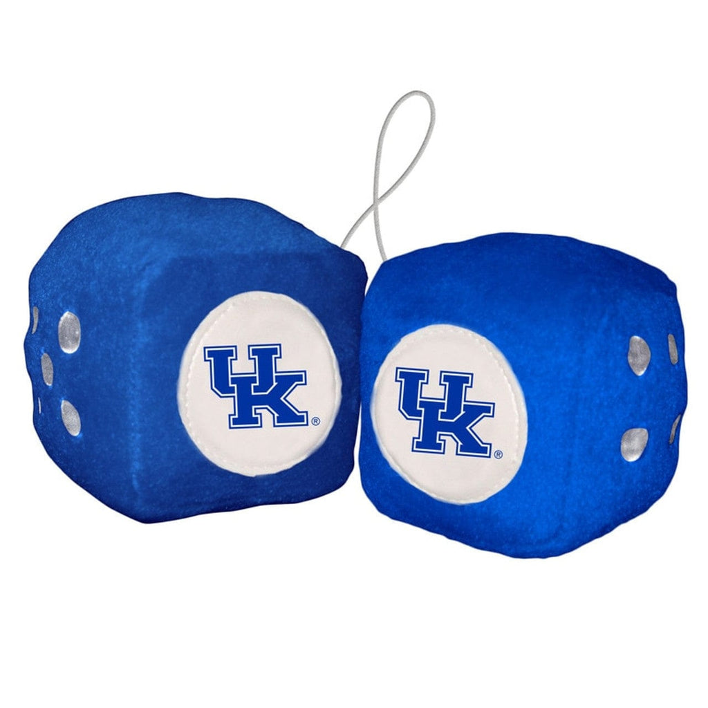 Kentucky Wildcats Kentucky Wildcats Fuzzy Dice CO 023245480949