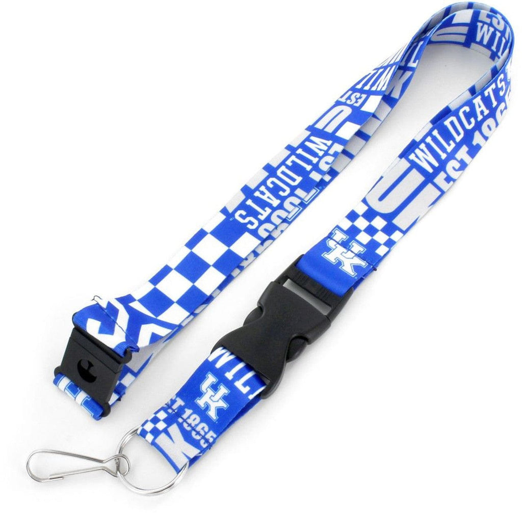 Dynamic Lanyards Kentucky Wildcats Lanyard Breakaway Style Dynamic Design 763264837545