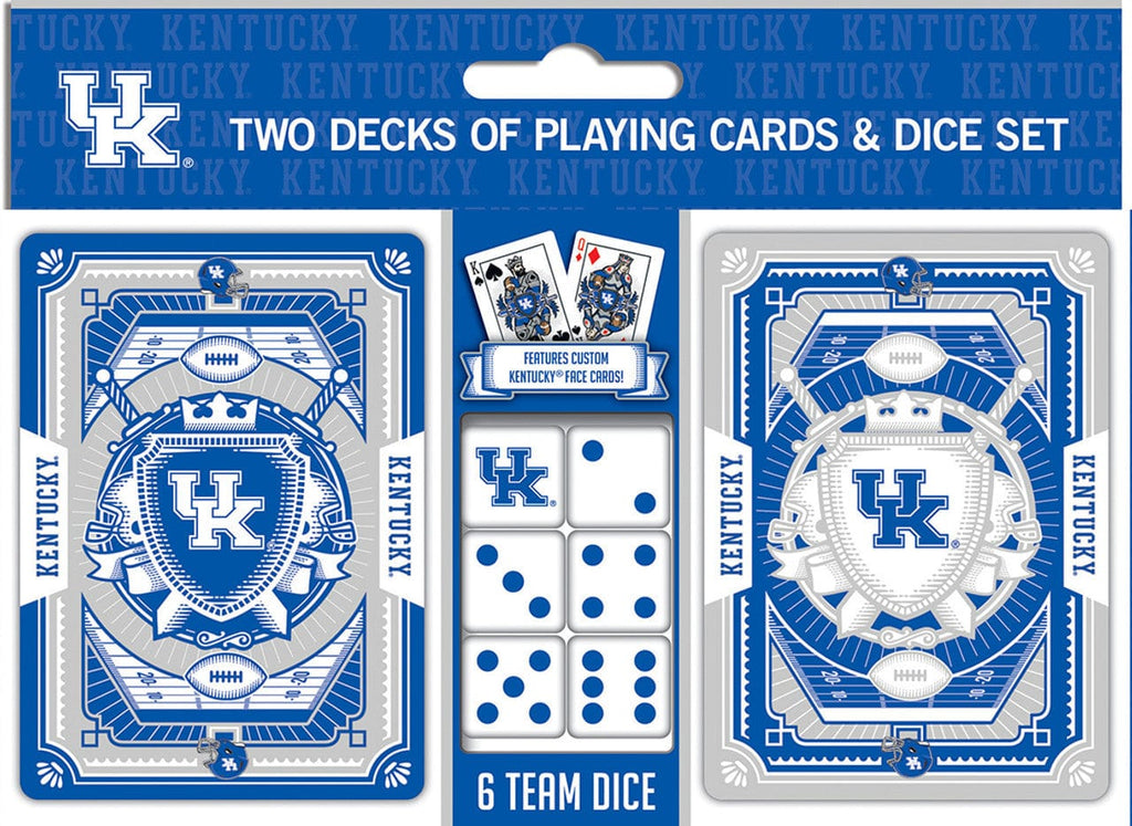 Playing Cards and Dice Set Kentucky Wildcats Playing Cards and Dice Set 705988013423