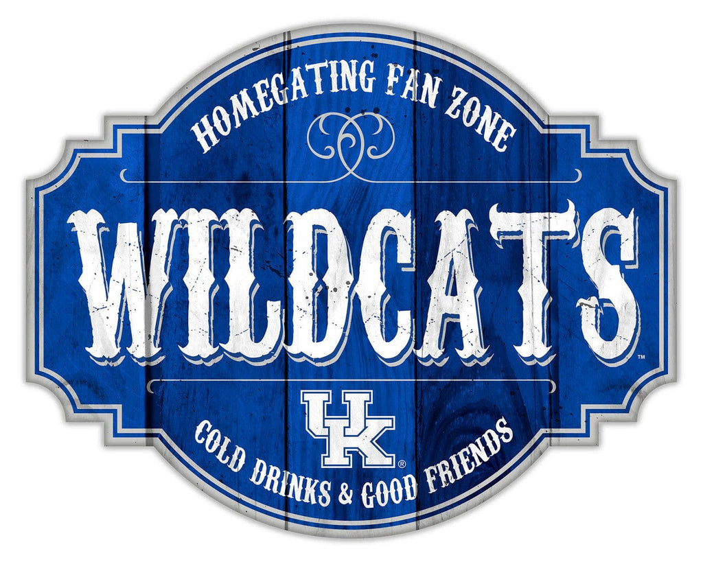 Signs Kentucky Wildcats Sign Wood 12 Inch Homegating Tavern 878461181923