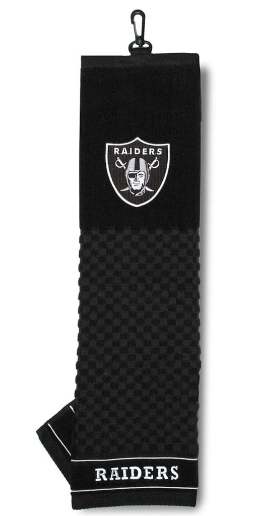 Las Vegas Raiders Las Vegas Raiders 16"x22" Embroidered Golf Towel 637556321107