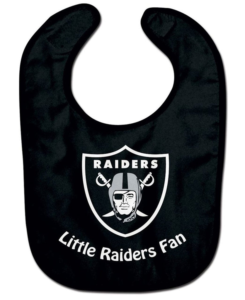 Las Vegas Raiders Las Vegas Raiders All Pro Little Fan Baby Bib 099606204905