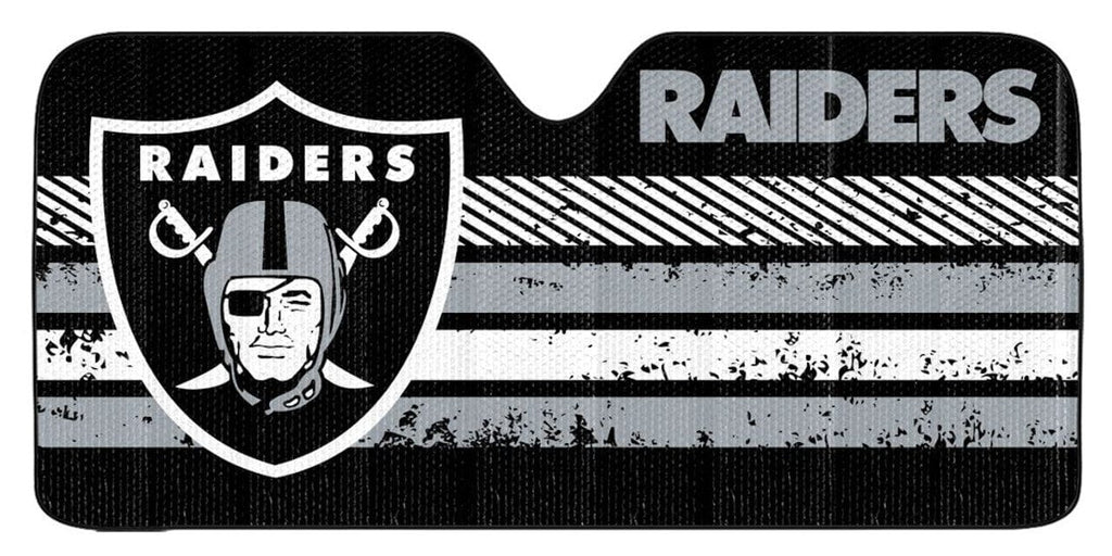 Las Vegas Raiders Las Vegas Raiders Auto Sun Shade - 59"x27" 681620801224