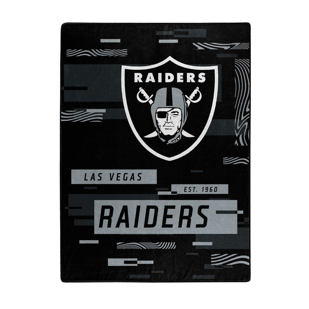 Blankets Las Vegas Raiders Blanket 60x80 Raschel Digitize Design 190604333472