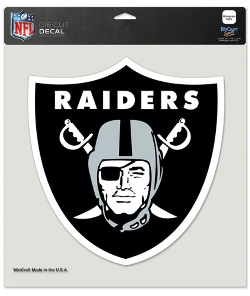 Las Vegas Raiders Las Vegas Raiders Decal 8x8 Die Cut Color 032085810694