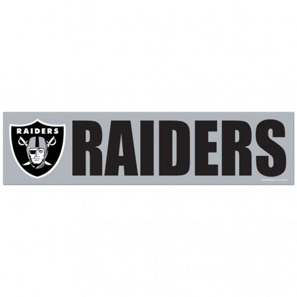 Las Vegas Raiders Las Vegas Raiders Decal Bumper Sticker 032085133793