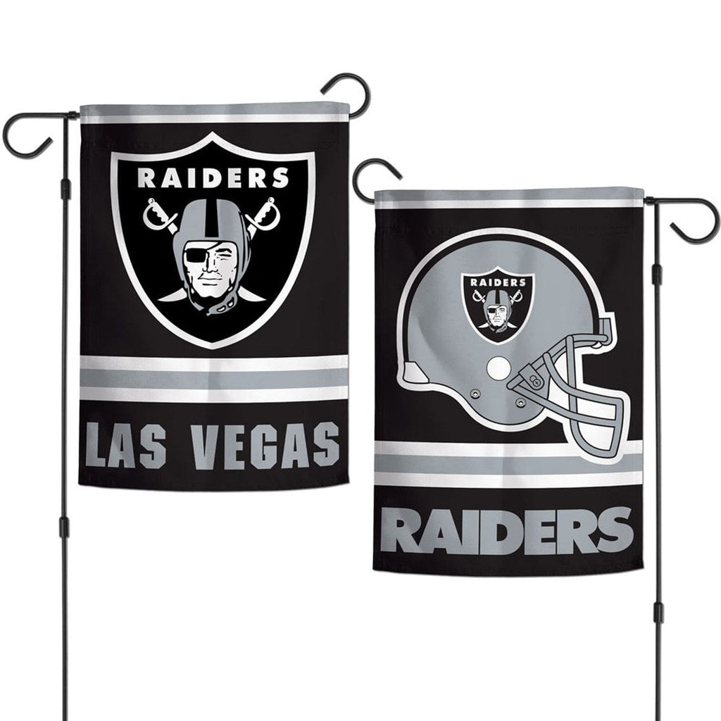 Las Vegas Raiders Las Vegas Raiders Flag 12x18 Garden Style 2 Sided 032085083791