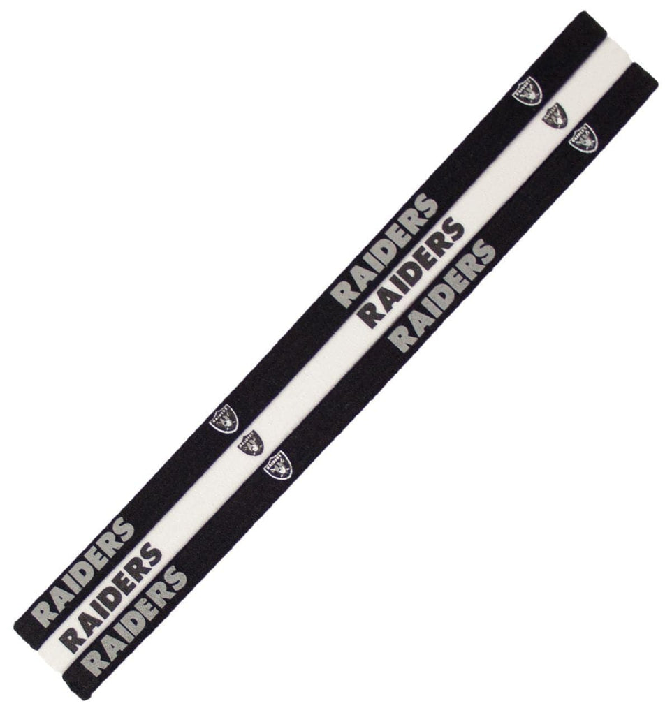 Las Vegas Raiders Las Vegas Raiders Headbands Elastic - Special Order 686699084790