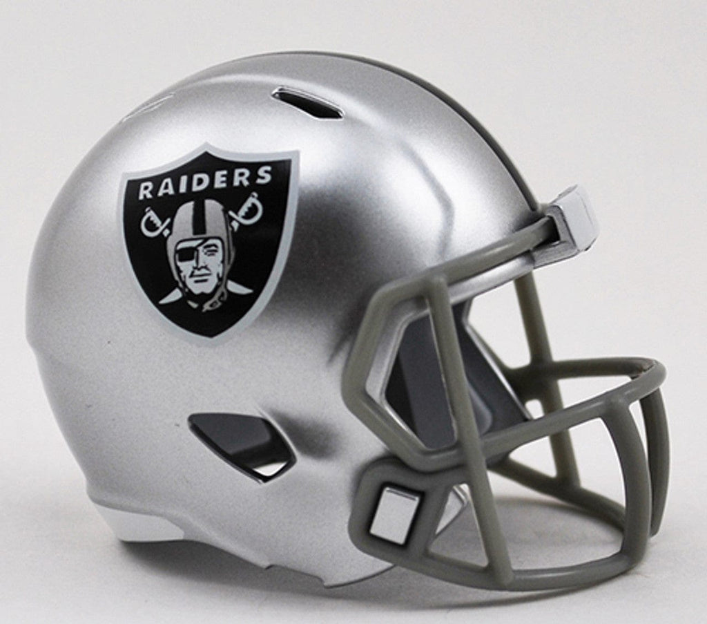 Las Vegas Raiders Las Vegas Raiders Helmet Riddell Pocket Pro Speed Style 095855320694