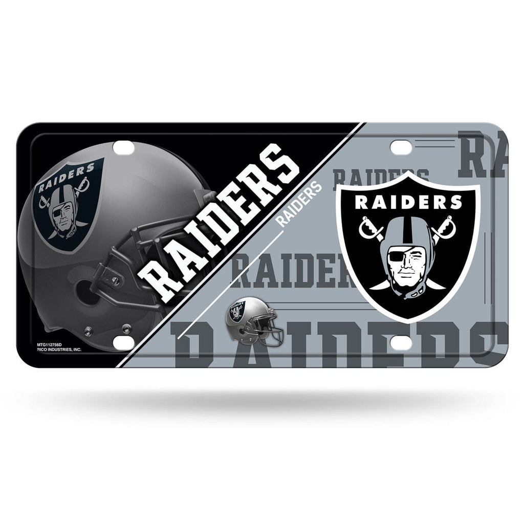 Las Vegas Raiders Las Vegas Raiders License Plate Metal 767345473653