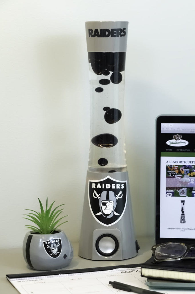 Magma Lamp-Bluetooth Speaker Las Vegas Raiders Magma Lamp - Bluetooth Speaker 812081033767