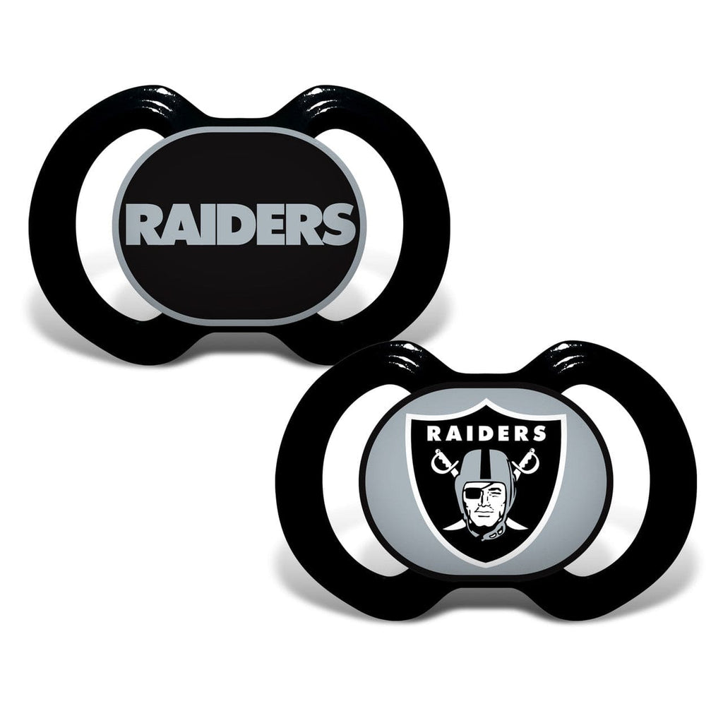 Las Vegas Raiders Las Vegas Raiders Pacifier 2 Pack 705988005640