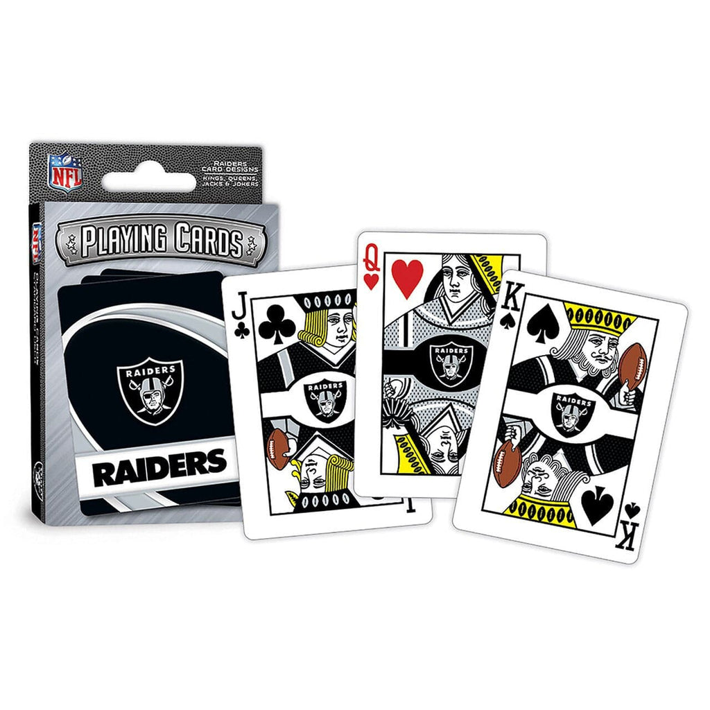 Las Vegas Raiders Las Vegas Raiders Playing Cards Logo 705988917288