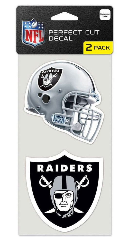 Las Vegas Raiders Las Vegas Raiders Set of 2 Die Cut Decals 032085475794