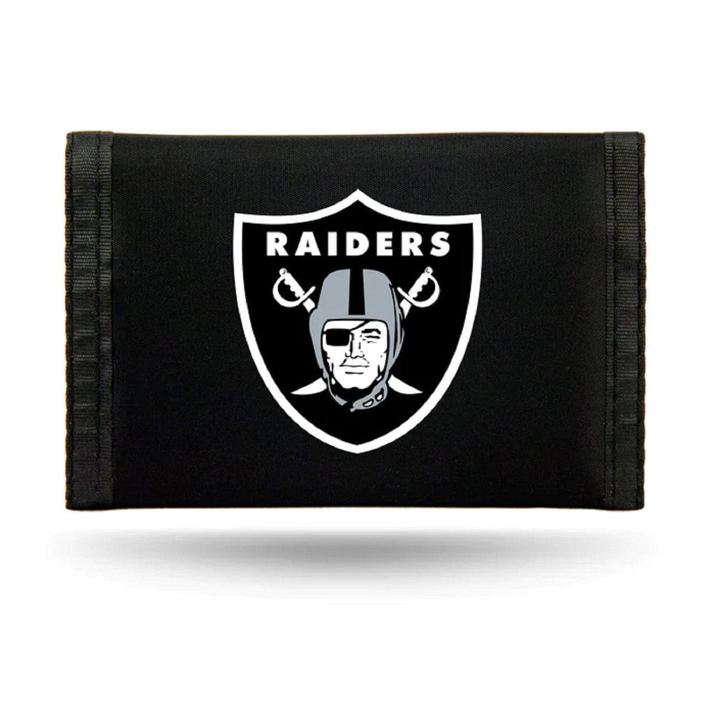 Las Vegas Raiders Las Vegas Raiders Wallet Nylon Trifold 611407421789