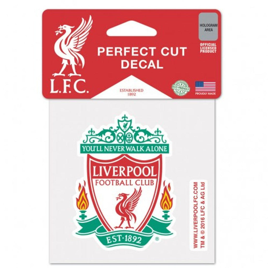 Decal 4x4 Perfect Cut Color Liverpool FC Decal 4x4 Perfect Cut Color 032085933614
